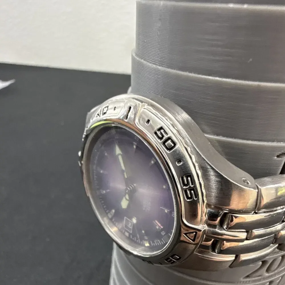 Men’s Fossil PR-5187 New Battery Purple Sunburst 40mm Case 7.5-7.75” Band (E8)